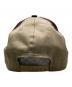 中古・古着 stussy (ステューシー) オールドロゴプリントメッシュキャップ ベージュ サイズ:SIZE ML：15000円
