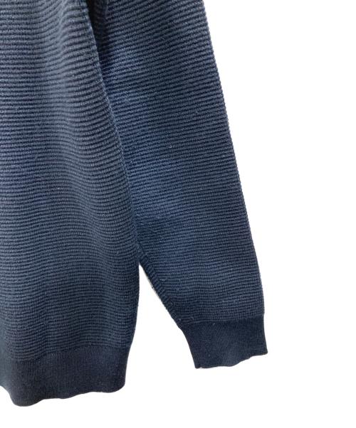 BLACK LABEL CRESTBRIDGE（ブラックレーベル クレストブリッジ）BLACK LABEL CRESTBRIDGE (ブラックレーベル クレストブリッジ) ラムウール ハーフジップ プルオーバーニット ネイビー サイズ:Mの古着・服飾アイテム