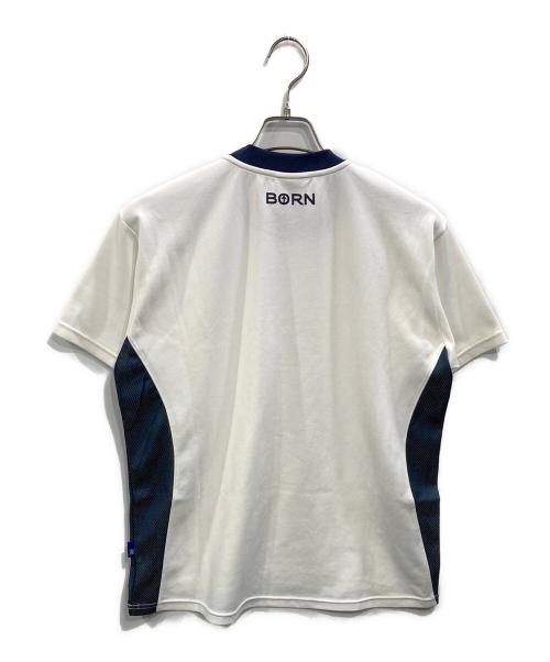 UMBRO（アンブロ）UMBRO (アンブロ) ゲームシャツ ホワイト×ネイビー サイズ:Mの古着・服飾アイテム
