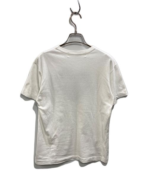 PLAY COMME des GARCONS（プレイコムデギャルソン）PLAY COMME des GARCONS (プレイコムデギャルソン) BLACK DOUBLE HEART S/S TEE ホワイト サイズ:Ｓの古着・服飾アイテム