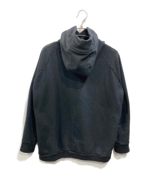 NILoS（ニルズ）NILoS (ニルズ) 16AW COTTON SWEAT ビッグ・パーカ ブラック サイズ:SIZE 1の古着・服飾アイテム