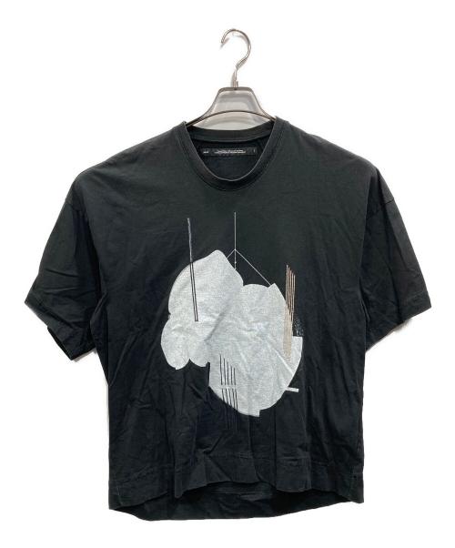 JULIUS（ユリウス）JULIUS (ユリウス) 22SS プリントTシャツ ブラック サイズ:1の古着・服飾アイテム