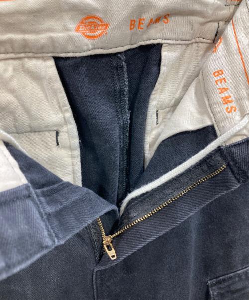 BEAMS（ビームス）BEAMS (ビームス) Dickies (ディッキーズ) 別注 デニム カーゴパンツ ブラック サイズ:Sの古着・服飾アイテム