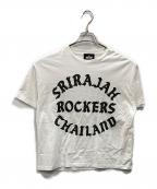 Srirajah Rockers×Totalize×yanggaoスィラージャ ロッカーズ××ヤンガオ）の古着「S.CITY ROCKERS THAILAND S/S TEE」｜ホワイト