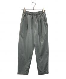 YOUR SONG IS GOOD×mas.（ユアソングイズグッド×マス）の古着「“YOUR PANTS IS GOOD” ELASTIC BAGGIES ver.2022」｜グレー