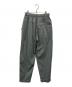 YOUR SONG IS GOOD (ユアソングイズグッド) mas. (マス) “YOUR PANTS IS GOOD” ELASTIC BAGGIES ver.2022 グレー サイズ:S：5000円
