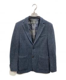BLACK LABEL CRESTBRIDGE（ブラックレーベル クレストブリッジ）の古着「26SS(エスエス) メランジセーターフリースジャケット」｜ネイビー
