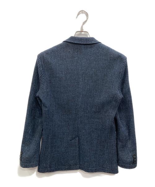 BLACK LABEL CRESTBRIDGE（ブラックレーベル クレストブリッジ）BLACK LABEL CRESTBRIDGE (ブラックレーベル クレストブリッジ) 26SS(エスエス) メランジセーターフリースジャケット ネイビー サイズ:SIZE Sの古着・服飾アイテム