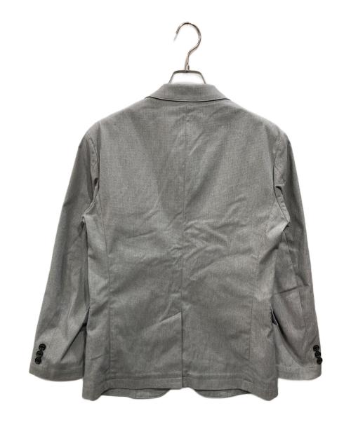 BLACK LABEL CRESTBRIDGE（ブラックレーベル クレストブリッジ）BLACK LABEL CRESTBRIDGE (ブラックレーベル クレストブリッジ) 4SEASONS ハイパワーストレッチバーズアイジャケット グレー サイズ:SIZE Sの古着・服飾アイテム