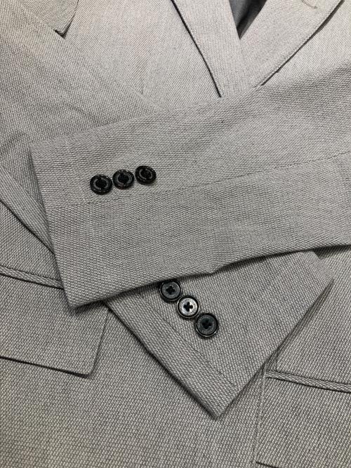 BLACK LABEL CRESTBRIDGE（ブラックレーベル クレストブリッジ）BLACK LABEL CRESTBRIDGE (ブラックレーベル クレストブリッジ) 4SEASONS ハイパワーストレッチバーズアイジャケット グレー サイズ:SIZE Sの古着・服飾アイテム