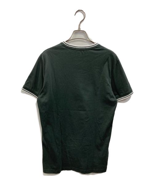 FRED PERRY（フレッドペリー）FRED PERRY (フレッドペリー) Twin Tipped T-Shirt グリーン サイズ:SIZE Sの古着・服飾アイテム