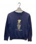 POLO RALPH LAUREN（ポロ・ラルフローレン）の古着「POLO（ポロ） ベア スウェット」｜ネイビー