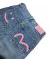 中古・古着 EVISU DONNA (エヴィスドンナ) カモメプリント ブーツカットジーンズ インディゴ サイズ:26：6000円