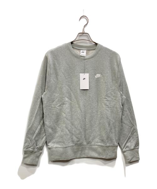 NIKE（ナイキ）NIKE (ナイキ) フレンチテリー クルーネック グレー サイズ:M 未使用品の古着・服飾アイテム