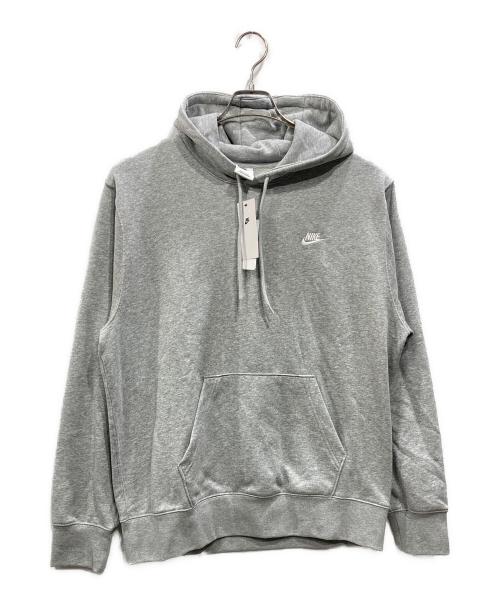NIKE（ナイキ）NIKE (ナイキ) クラブ フレンチテリー プルオーバー フーディ グレー サイズ:XL 未使用品の古着・服飾アイテム