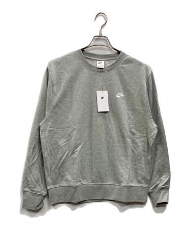 中古・古着通販】NIKE (ナイキ) フレンチテリー クルーネック グレー
