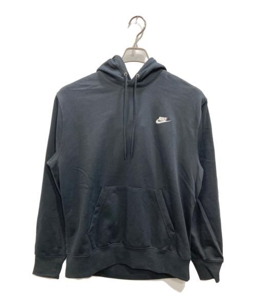 NIKE（ナイキ）NIKE (ナイキ) クラブ フレンチテリー プルオーバー パーカー ブラック サイズ:SIZE Lの古着・服飾アイテム