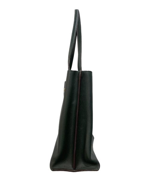 COACH（コーチ）COACH (コーチ) ウィロウ トート カラーブロック ウィズ シグネチャー キャンバス インテリア グリーンの古着・服飾アイテム