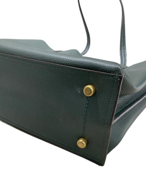 COACH（コーチ）COACH (コーチ) ウィロウ トート カラーブロック ウィズ シグネチャー キャンバス インテリア グリーンの古着・服飾アイテム