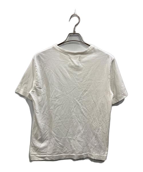 MHL（マーガレットハウエル）MHL (マーガレットハウエル) ロゴプリント ポケットTシャツ ホワイト サイズ:SIZE Lの古着・服飾アイテム