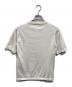 LACOSTE (ラコステ) ワニパッチ サマーニットTシャツ ホワイト サイズ:SIZE US S：4000円
