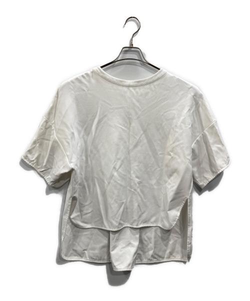 ADORE（アドーア）ADORE (アドーア) クリアハイツイストブラウス ホワイト サイズ:SIZE 38の古着・服飾アイテム