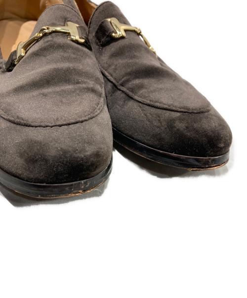 Caminando（カミナンド）Caminando (カミナンド) ビットスリッポン ブラウン サイズ:7の古着・服飾アイテム