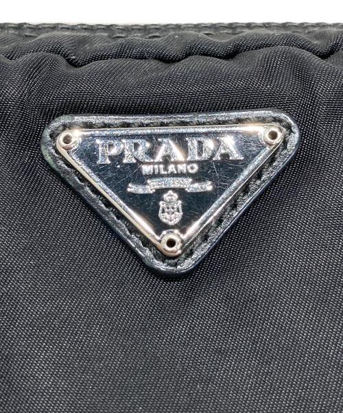 PRADA（プラダ）PRADA (プラダ) ナイロンポーチ ブラックの古着・服飾アイテム