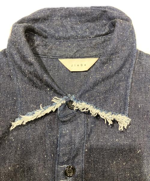 jieda（ジエダ）Jieda (ジエダ) SILK DENIM OVER SHIRT ネイビー サイズ:2の古着・服飾アイテム