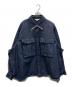 Jieda（ジエダ）の古着「SILK DENIM OVER SHIRT」｜ネイビー