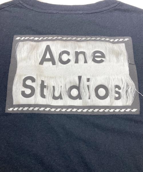 Acne studios（アクネ ストゥディオズ）ACNE STUDIOS (アクネ ストゥディオズ) バックロゴデザインTシャツ ブラック サイズ:Lの古着・服飾アイテム