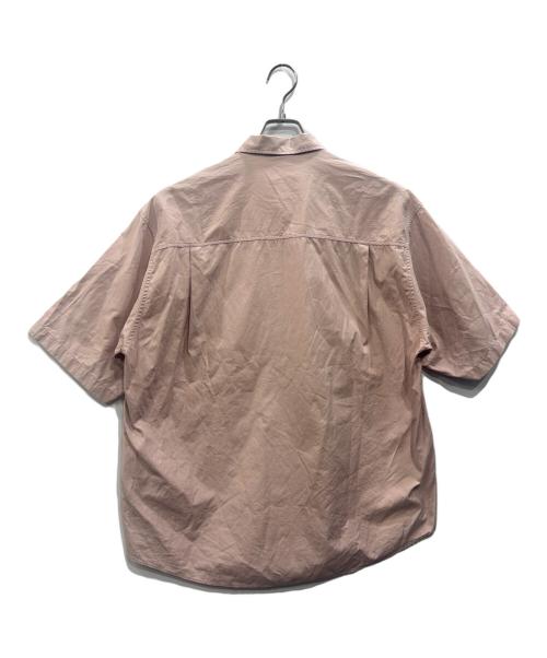 AURALEE（オーラリー）AURALEE (オーラリー) WASHD FINX TWILL HALF SLEEVED BIG SHIRTS ピンク サイズ:5の古着・服飾アイテム