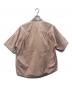 AURALEE (オーラリー) WASHD FINX TWILL HALF SLEEVED BIG SHIRTS ピンク サイズ:5：8000円