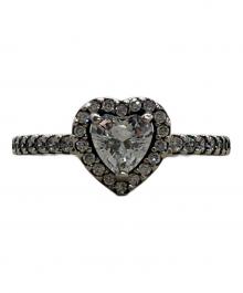 PANDORA（パンドラ）の古着「Elevated Heart Ring」｜シルバー
