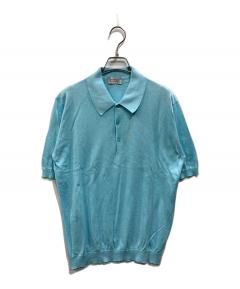 中古・古着通販】ZANONE (ザノーネ) アイスコットン ポロシャツ ブルー