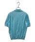 JOHN SMEDLEY (ジョンスメドレー) SEA ISLAND COTTON ニットポロシャツ ブルー サイズ:S：8000円