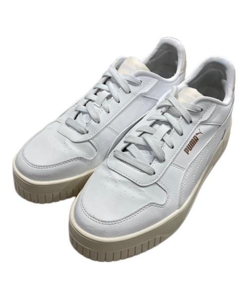 PUMA（プーマ）PUMA (プーマ) CALINA STREET（カリナ・ストリート） ホワイト サイズ:SIZE 24cmの古着・服飾アイテム