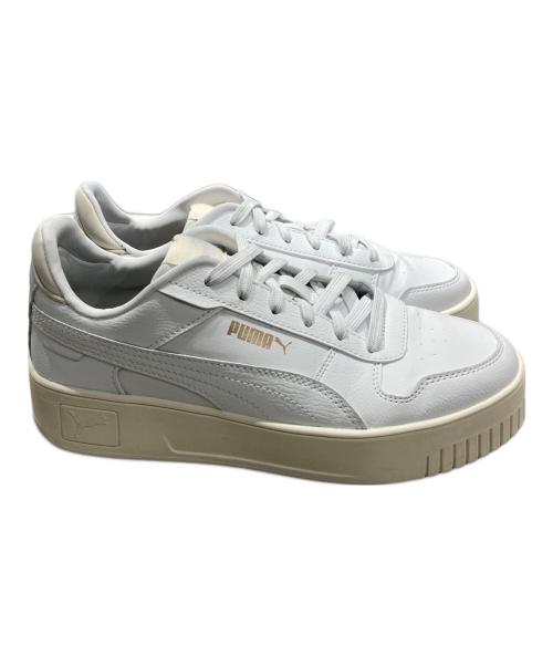 PUMA（プーマ）PUMA (プーマ) CALINA STREET（カリナ・ストリート） ホワイト サイズ:SIZE 24cmの古着・服飾アイテム