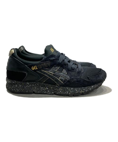 asics（アシックス）asics (アシックス) atmos (アトモス) 別注 GEL-LYTE 5 ブラック×ゴールド サイズ:SIZE 27.5cmの古着・服飾アイテム