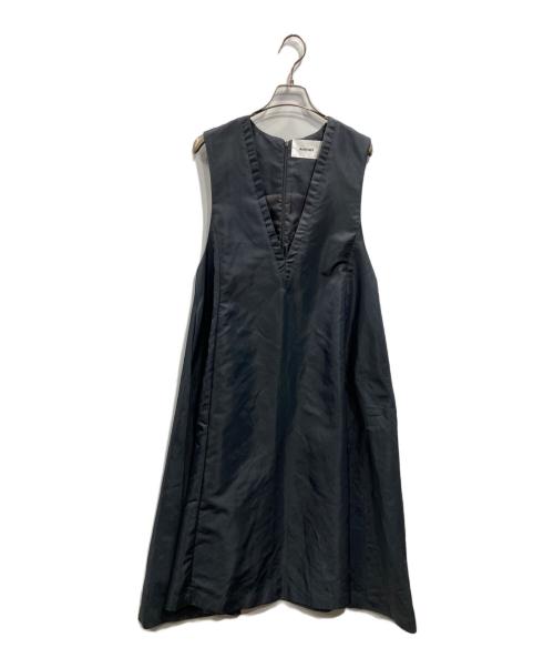machatt（マチャット）machatt (マチャット) ナイロンツイルドレス ネイビー サイズ:FREEの古着・服飾アイテム