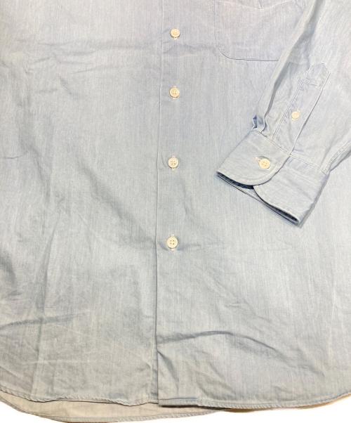 Kamakura Shirts（カマクラシャツ）Kamakura Shirts (カマクラシャツ) KAIHARA DENIM デニムワイドカラーシャツ インディゴ サイズ:Lの古着・服飾アイテム