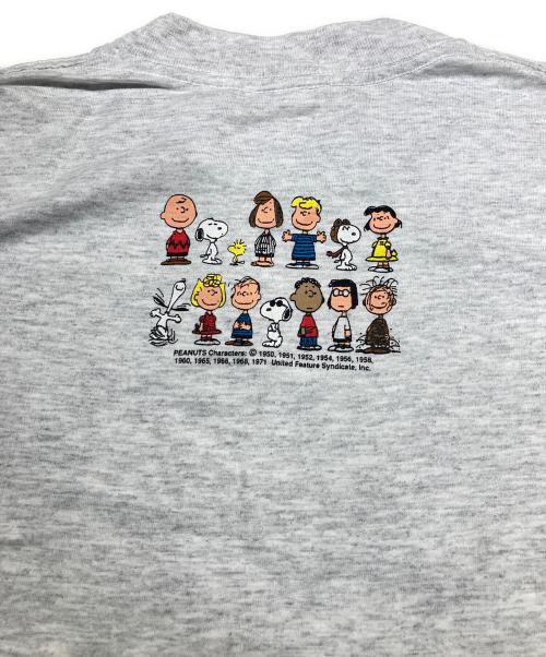 LOGOTEL（ロゴテル）LOGOTEL (ロゴテル) オールドプリントTシャツ スヌーピー グレー サイズ:Mの古着・服飾アイテム