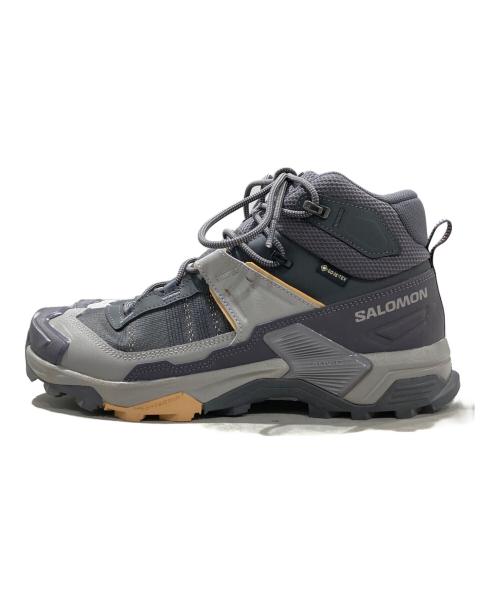 SALOMON（サロモン）SALOMON (サロモン) X ULTRA 5 MID GORE-TEX パープル Nine Iron / Gull / Soft Clay サイズ:25.5cmの古着・服飾アイテム