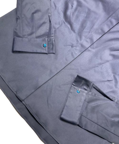 JIL SANDER（ジルサンダー）JIL SANDER (ジルサンダー) 比翼 シャツジャケット ネイビー サイズ:38の古着・服飾アイテム