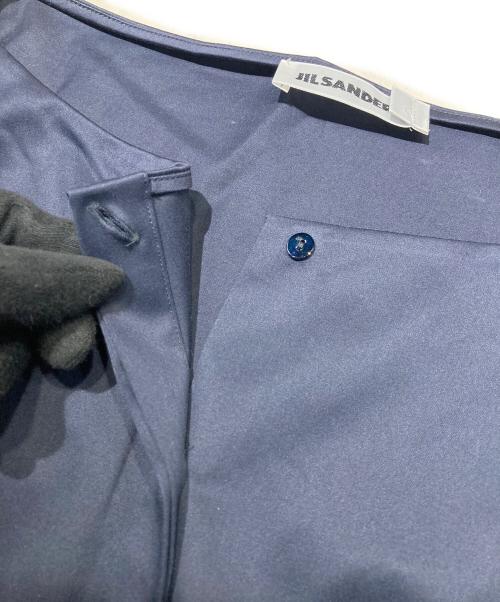 JIL SANDER（ジルサンダー）JIL SANDER (ジルサンダー) 比翼 シャツジャケット ネイビー サイズ:38の古着・服飾アイテム