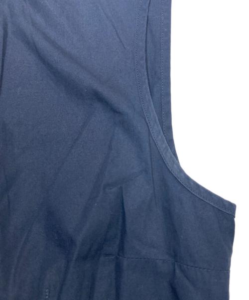 JIL SANDER（ジルサンダー）JIL SANDER (ジルサンダー) ノースリーブシャツ ネイビー サイズ:36の古着・服飾アイテム
