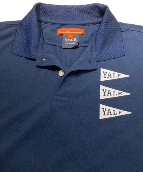 BEAMS GOLF ORANGE LABEL（ビームスゴルフオレンジレーベル）BEAMS GOLF ORANGE LABEL (ビームスゴルフオレンジレーベル) YALE ポロシャツ ネイビー サイズ:Sの古着・服飾アイテム