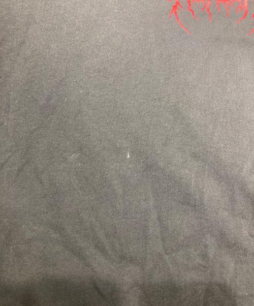 REFLEM（レフレム）REFLEM (レフレム) レイヤードチェックL/S TEE ブラック×レッド サイズ:FREEの古着・服飾アイテム
