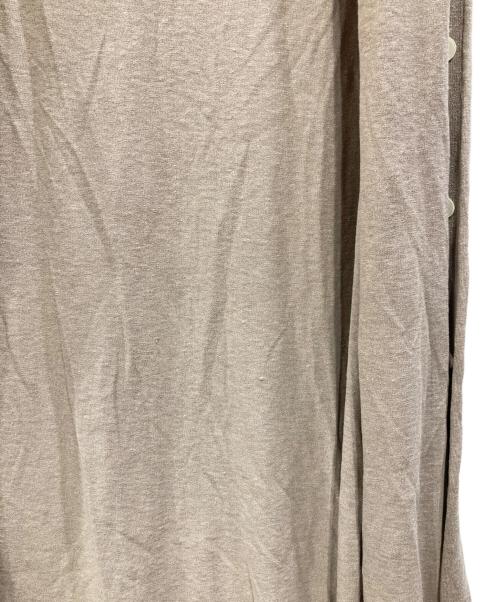 UNTITLED（アンタイトル）UNTITLED (アンタイトル) シアーコットンリネン ロングジレ ベージュ サイズ:2の古着・服飾アイテム