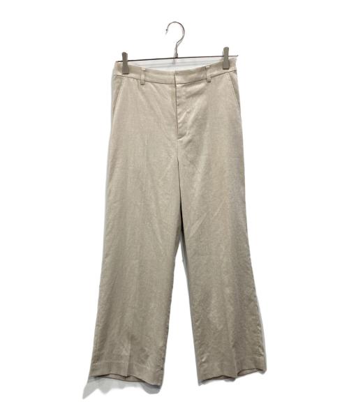 23区（ニジュウサンク）23区 (ニジュウサンク) リネンライク セットアップ ベージュ サイズ:38の古着・服飾アイテム